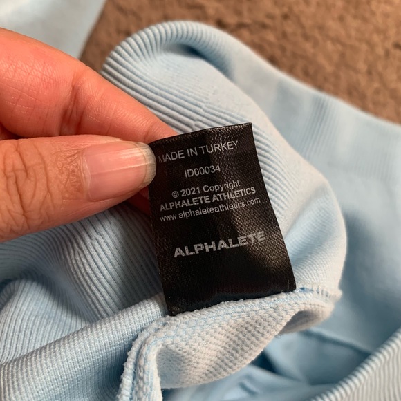 Alphalete ‘Amplify’ Seamless Legging (S) - arctic blue - Picture 6 of 6